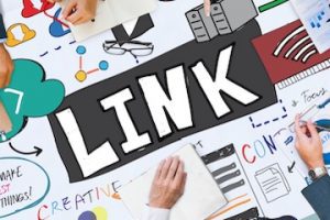 Illustration of the word "Links"