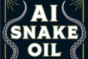 Cover of "AI Snake Oil"