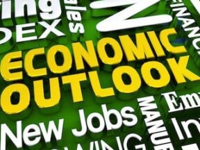 Word cloud for "Economic Outlook"