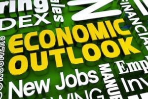 Word cloud for "Economic Outlook"