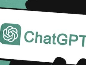 ChatGPT logo on a smartphone screen