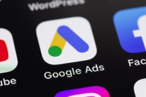 Google Ads app icon on a smartphone screen