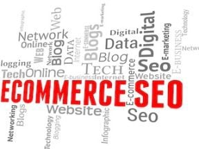 Word cloud for "Ecommerce SEO"