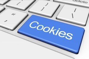 Illustration of a keyword with "Cookie" on the return key