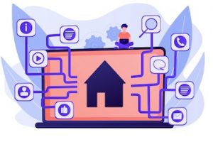 Illustration of a sitemap concept