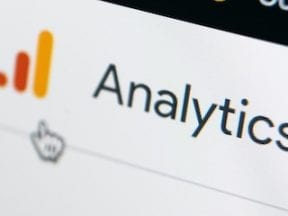 Google Analytics screencapture from a phone