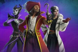 Image of pirate characters from Fornite home page