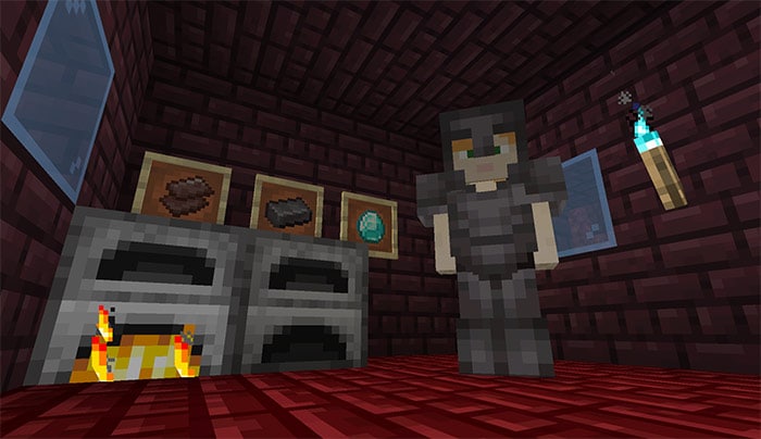 Crafting in the Nether