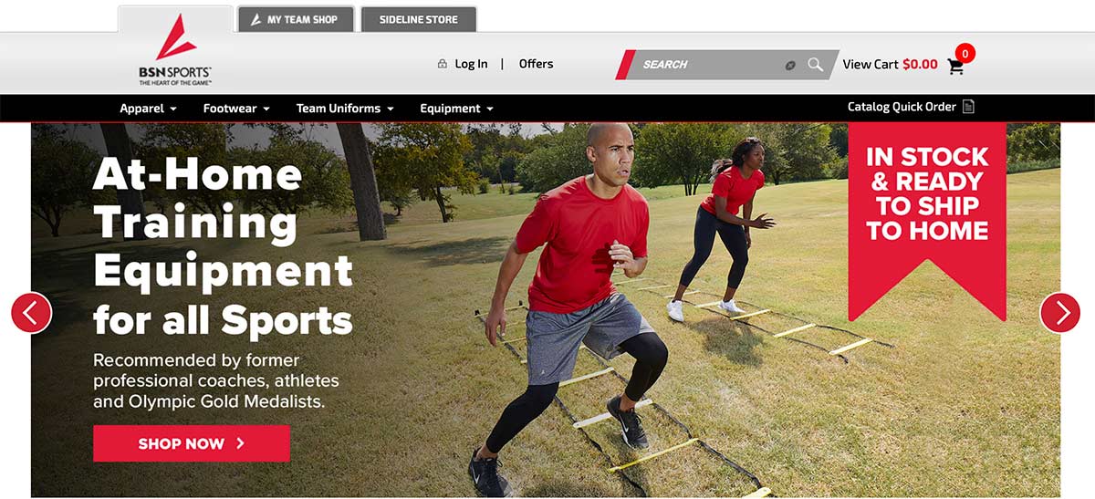 Image of a couple training in their backyard.