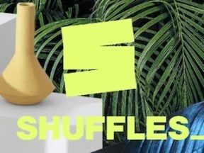 Screenshot of Shuffles promo page on Pinterest