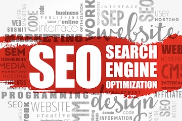 Word cloud for "SEO"