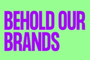 "Behold Our Brands" text from Thrasio's site