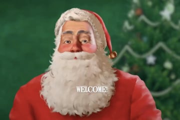 Image of Santa Claus from Coca-Cola