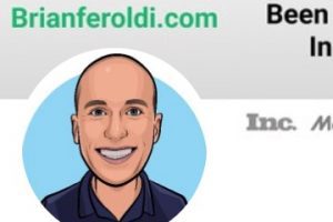 Screenshot of Brian Feroldi illustration on his Twitter profile