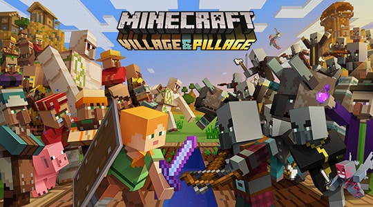 Grafisch materiaal voor Village and Pillage-update