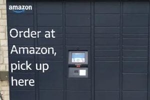 Photo of an Amazon Locker