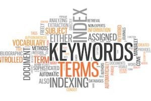 Word cloud for SEO keywords