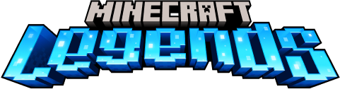 Minecraft Legends-logotyp