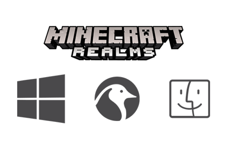 Realms: Java Edition supported on Windows, Linux and Mac